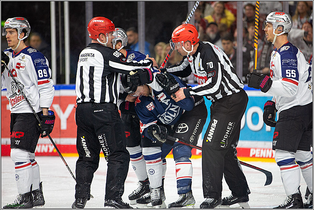 PENNY DEL; Koelner Haie- Nuernberger Ice Tigers; Koeln, 29.01.2023